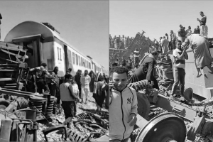 Two Trains Collision in Egypt Cario, 100+ Injured and 32 Lost Life